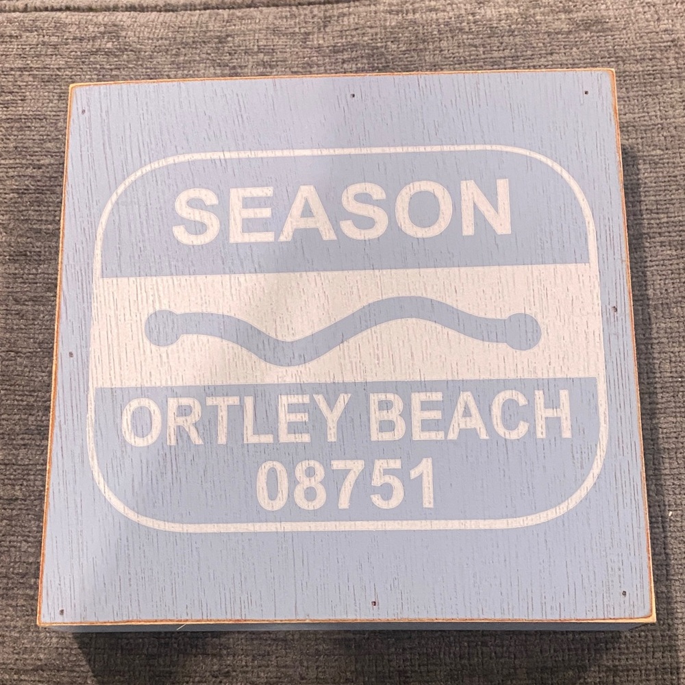 Ortley Beach Sign Decor